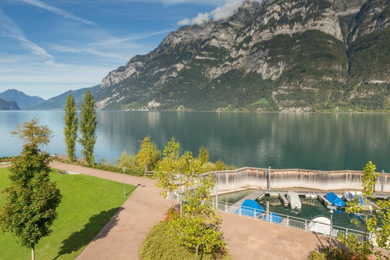 Apart Holidays - Marina Walensee Unterterzen ภายนอก รูปภาพ